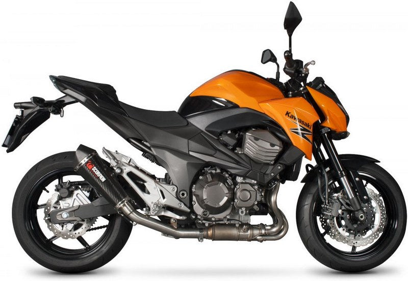 Scorpion / スコーピオンエキゾースト Serket （Taper）テーパースリップオン カーボンファイバースリーブ eマーク Kawasaki Z 800E 13-16 201 | RKA104CEO