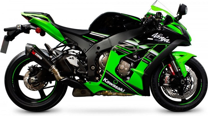 Scorpion / スコーピオンエキゾースト Serket （Taper）テーパースリップオン カーボンファイバースリーブ eマーク Kawasaki Ninja ZX-10R 16- | RKA113CEO