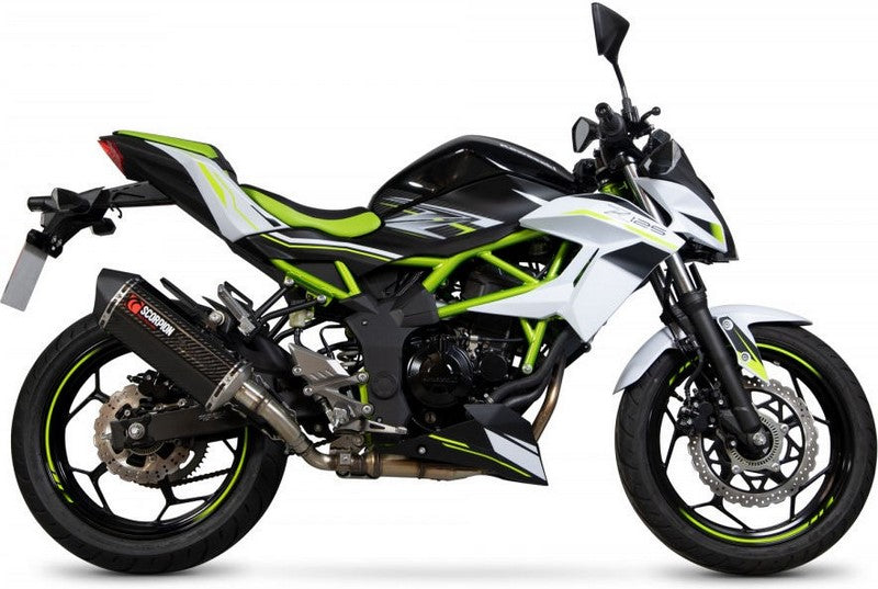 Scorpion / スコーピオンマフラー Serket Parallel スリップオン カーボン スリーブ (非EU認証) | RKA125CEO