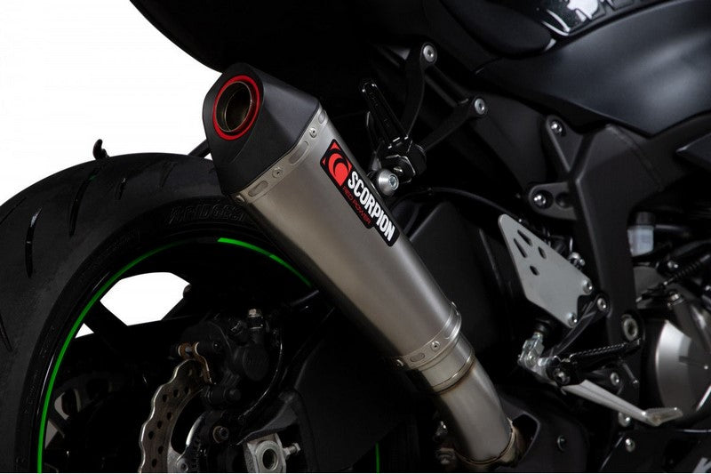 Scorpion / スコーピオンマフラー Serket Taper スリップオン チタン スリーブ (非EU認証) | RKA129TEO