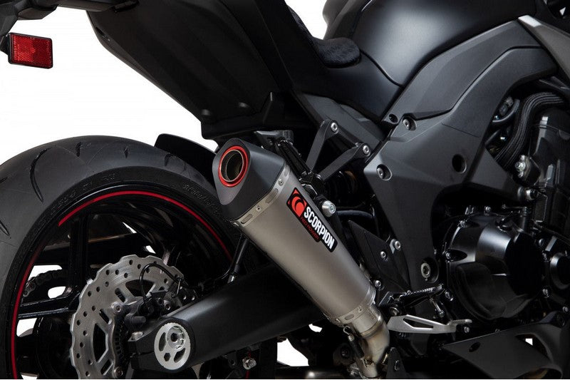 Scorpion / スコーピオンマフラー Serket Taper スリップオン (ペア) チタン スリーブ (非EU認証) | RKA131TEO