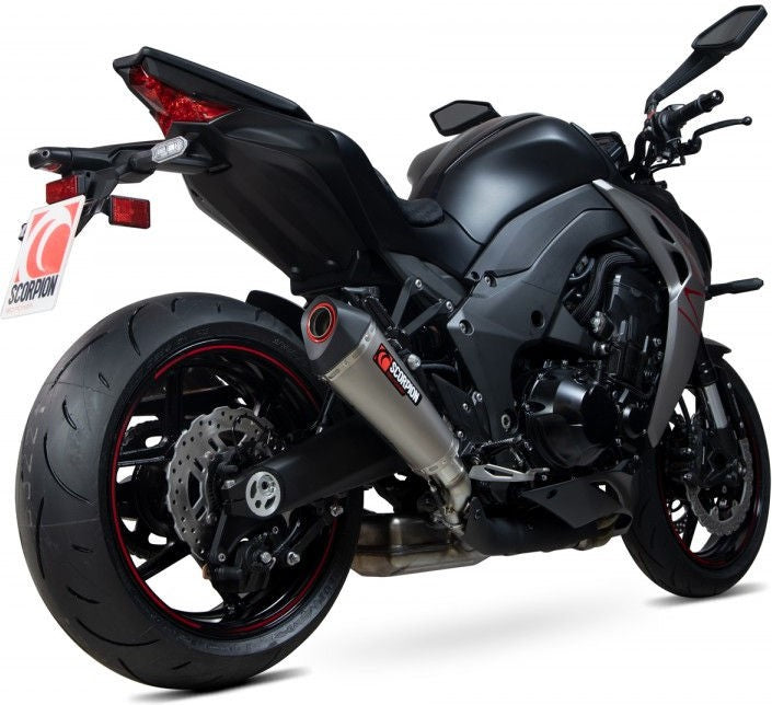 Scorpion / スコーピオンマフラー Serket Taper スリップオン (ペア) チタン スリーブ (非EU認証) | RKA131TEO