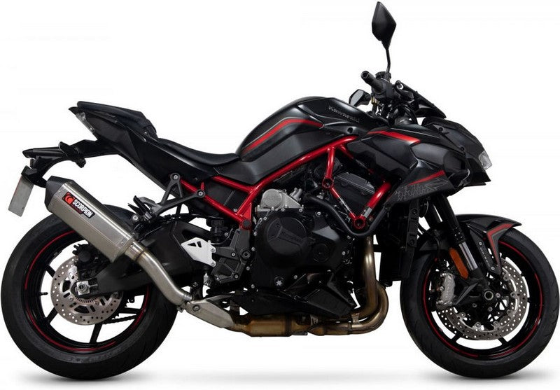 Scorpion / スコーピオンマフラー Serket Parallel スリップオン ステンレス スリーブ ブラッシュ仕上げ (非EU認証) | RKA135SEO