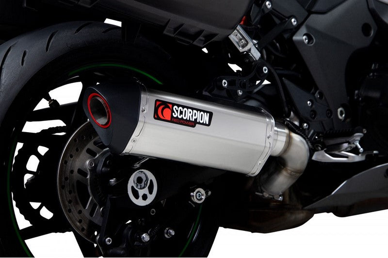 Scorpion / スコーピオンマフラー Serket Parallel スリップオン チタン スリーブ  パニアケース装着車対応 (非EU認証) | RKA137TEO