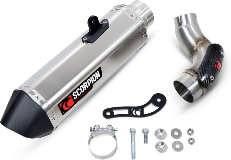 Scorpion / スコーピオンマフラー Serket Parallel スリップオン チタン スリーブ  パニアケース装着車対応 (非EU認証) | RKA137TEO