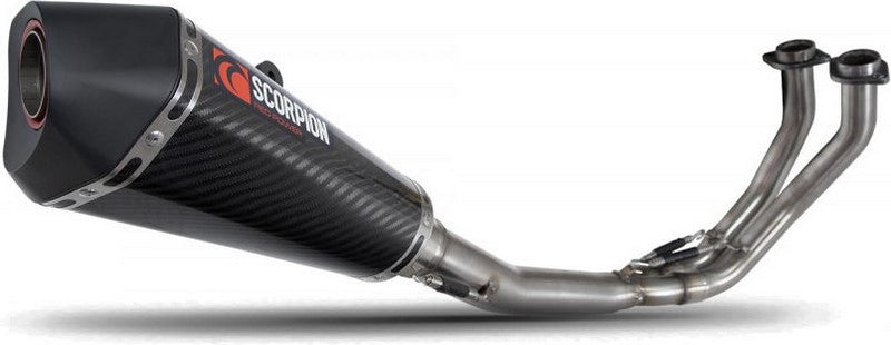 Scorpion / スコーピオンマフラー Serket Taper フルシステム カーボン スリーブ (非EU認証) | RKA139SYSCEO