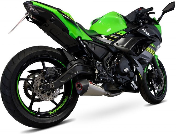 Scorpion / スコーピオンマフラー Serket Taper フルシステム ステンレス スリーブ ブラッシュ仕上げ (非EU認証) | RKA139SYSSEO