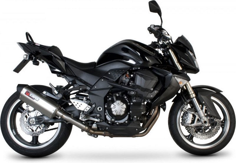Scorpion / スコーピオンエキゾースト Serket スリップオン ステンレススリーブ eマーク Kawasaki Z 1000 07-09 2007 - 2009 | RKA79SEO