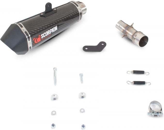 Scorpion / スコーピオンエキゾースト Serket （Taper）テーパースリップオン カーボンファイバースリーブ eマーク Kawasaki 250R 2008  | RKA84CEO