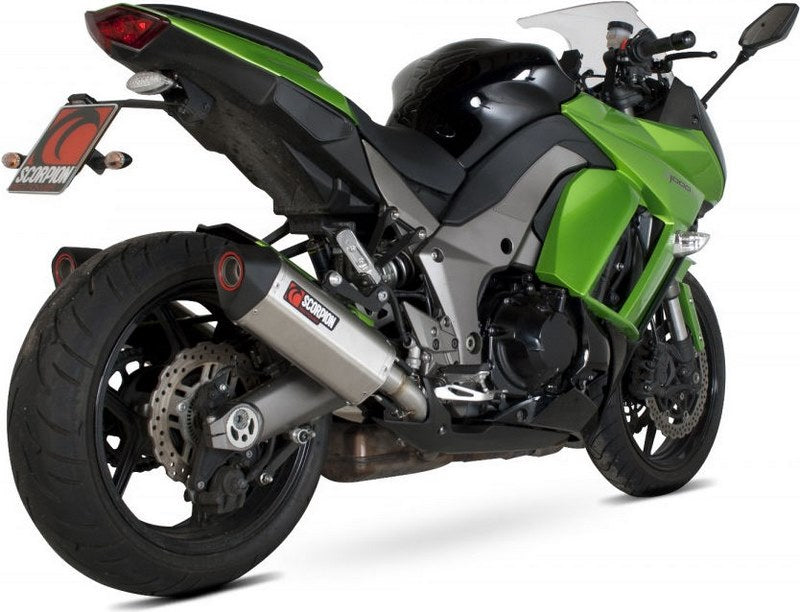 Scorpion / スコーピオンエキゾースト Serket スリップオン (ペア) ステンレススリーブ eマーク Kawasaki Z 1000 SX 10-13 2010 - 201 | RKA87SEO