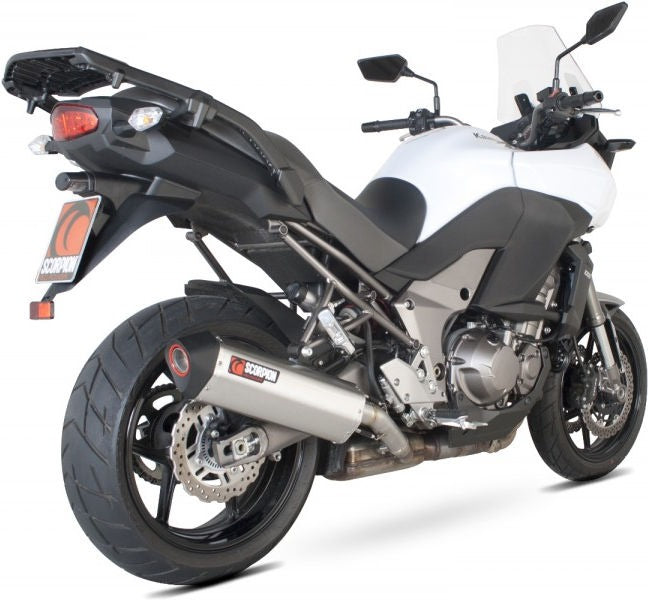 Scorpion / スコーピオンエキゾースト Serket スリップオン ステンレススリーブ Kawasaki Versys 1000 12-14 2012 - 2014 | RKA92SEO