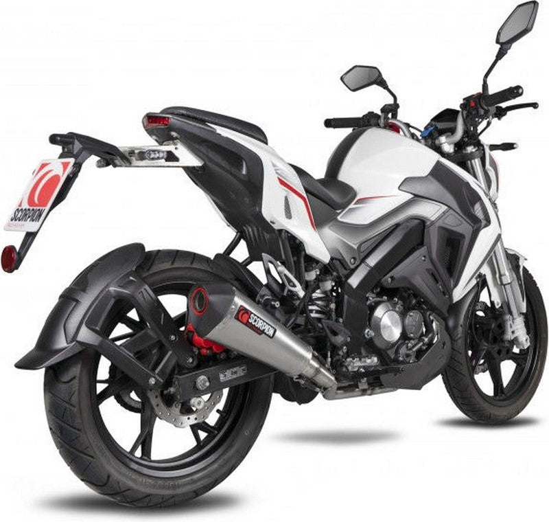 Scorpion Mufflers Serket Taper Full System Brushed Stainless Steel Sleeve | RKE50SEO