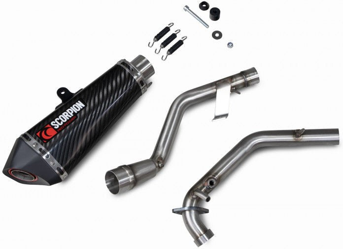 Scorpion Mufflers Serket Taper Full System Carbon Fibre Sleeve | RKE51CEO
