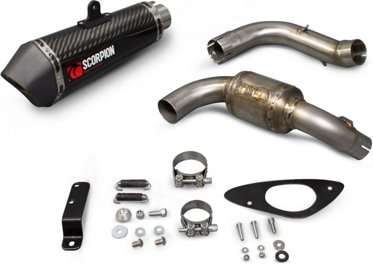 SCORPION / スコーピオンマフラー Serket Taper 3/4 システム カーボンファイバースリーブ EC 公認 | RKT80CEO 