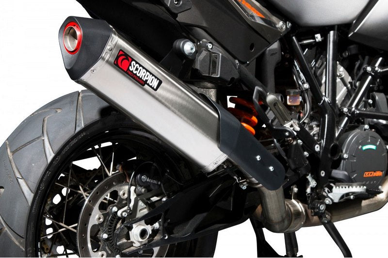 Scorpion / スコーピオンエキゾースト Serket スリップオン ステンレススリーブ KTM Adventure 1190 2013 - 2016 | RKT82SEO