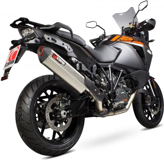 Scorpion / スコーピオンエキゾースト Serket スリップオン ステンレススリーブ KTM 1290 Super Adventure 2015 - 2018 | RKT86SEO