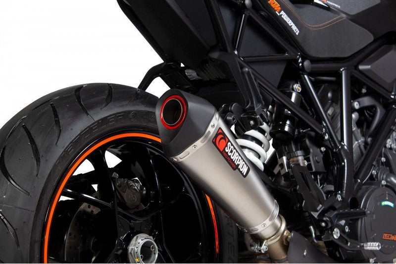 Scorpion / スコーピオンマフラー Serket Taper スリップオン チタン スリーブ (非EU認証) | RKT90TEO