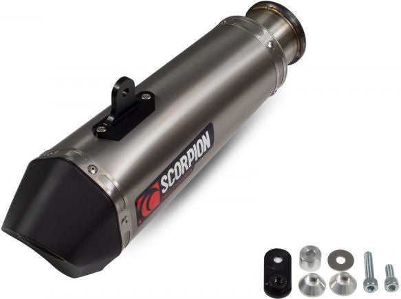 Scorpion / スコーピオンマフラー Serket Taper スリップオン チタン スリーブ (非EU認証) | RKT90TEO