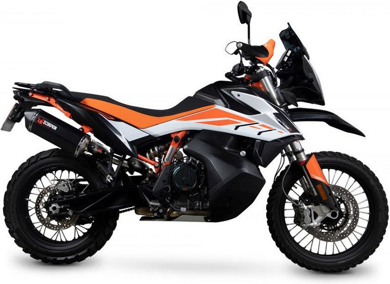 Scorpion / スコーピオンマフラー Serket Parallel スリップオン ブラック セラミックコート スリーブ (非EU認証) | RKT91BCER