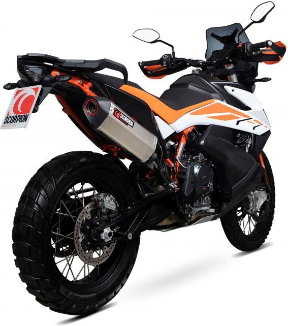 Scorpion / スコーピオンマフラー Serket Parallel スリップオン チタン スリーブ (非EU認証) | RKT91TEO