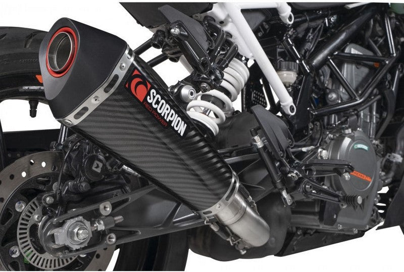 Scorpion Mufflers Serket Taper Slip-on Carbon Fibre Sleeve | RKT92CEO