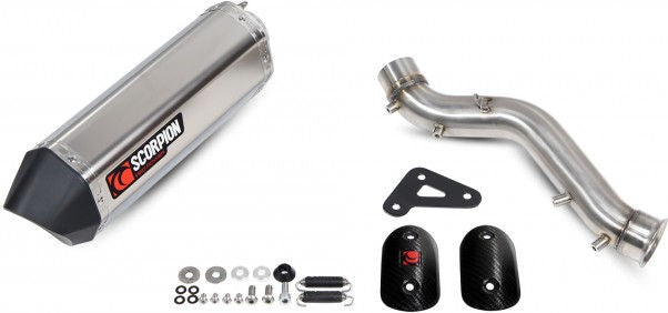Scorpion Mufflers Serket Parallel Slip-on Titanium Sleeve | RKT93TEO