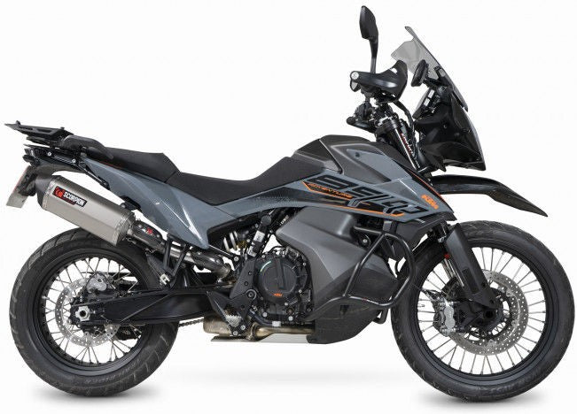 Scorpion Mufflers Serket Parallel Slip-on Titanium Sleeve | RKT93TEO