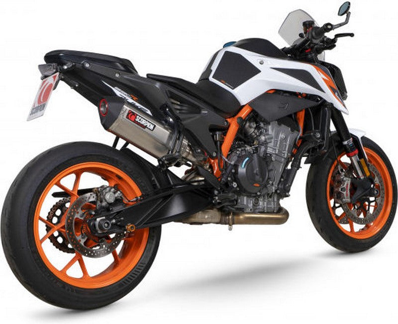 Scorpion Mufflers Serket Parallel Slip-on Titanium Sleeve | RKT94TEO