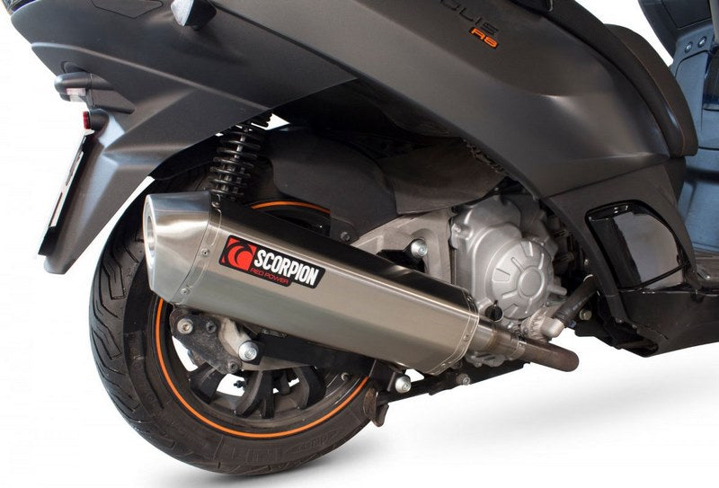 Scorpion / スコーピオンエキゾースト Serket スリップオン ステンレススリーブ Peugeot Metropolis 400 2013 - 2017 | RPG102SEO