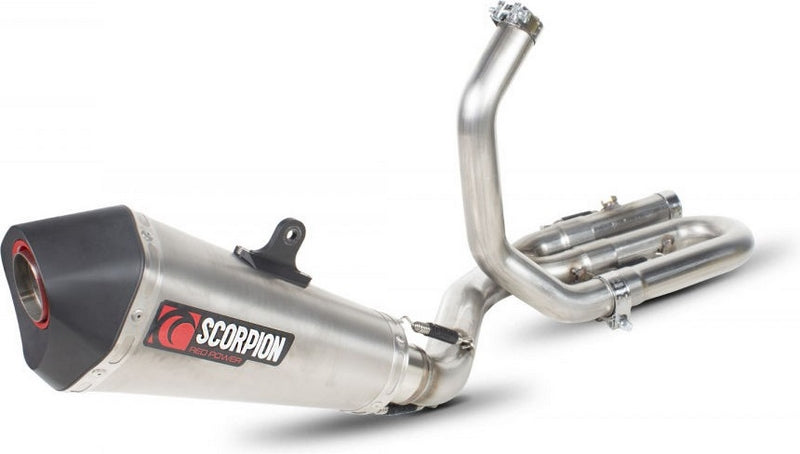 Scorpion / スコーピオンエキゾースト Serket テーパーフルシステム ステンレススリーブ Suzuki Gladius 650 2009 - 2016 | RSI105SYSSEO