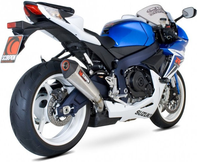 Scorpion / スコーピオンエキゾースト Serket （Taper）テーパースリップオン ステンレススリーブ eマーク Suzuki GSX-R 600 11-Current 2 | RSI109SEO