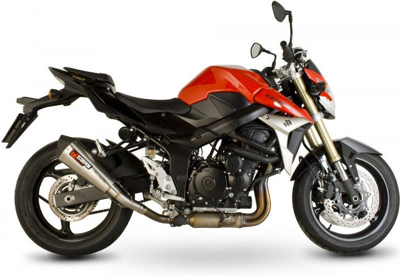 Scorpion / スコーピオンエキゾースト Serket （Taper）テーパースリップオン ステンレススリーブ eマーク Suzuki GSR 750 2011 - 2016 | RSI110SEO