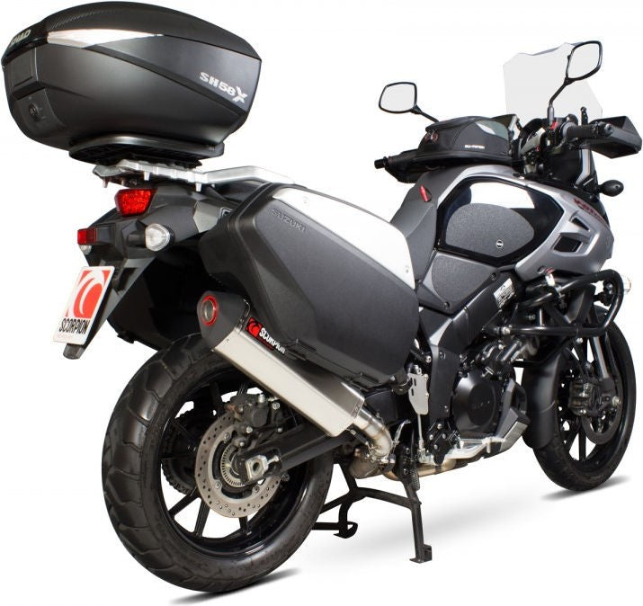 Scorpion / スコーピオンエキゾースト Serket スリップオン ステンレススリーブ eマーク Suzuki V-Strom 1000 2014 -  | RSI115SEO
