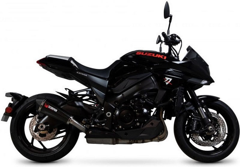 Scorpion / スコーピオンマフラー Serket Taper Slip-on Carbon Fibre Sleeve | RSI125CEO