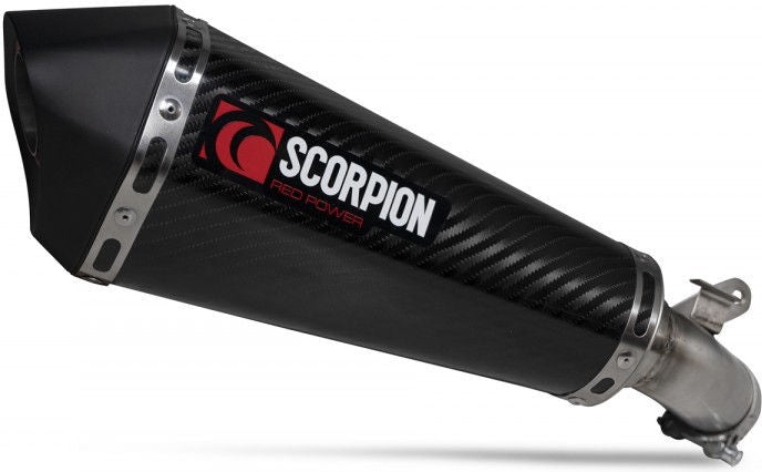 Scorpion / スコーピオンマフラー Serket Taper スリップオン カーボン スリーブ (非EU認証) | RSI126CEO