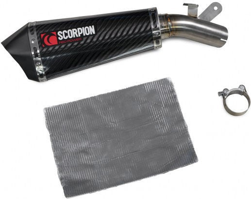 Scorpion Mufflers Serket Taper Slip-on Carbon Fibre Sleeve | RSI127CEO