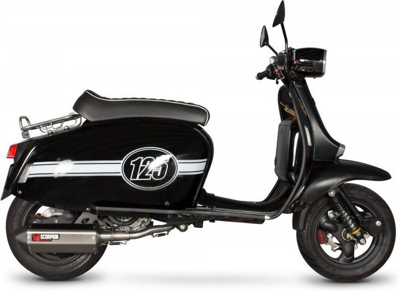 Scorpion / スコーピオンエキゾースト Serket フルシステム ステンレススリーブ Scomadi TL125 2015 - 2017 | RSM50SEO