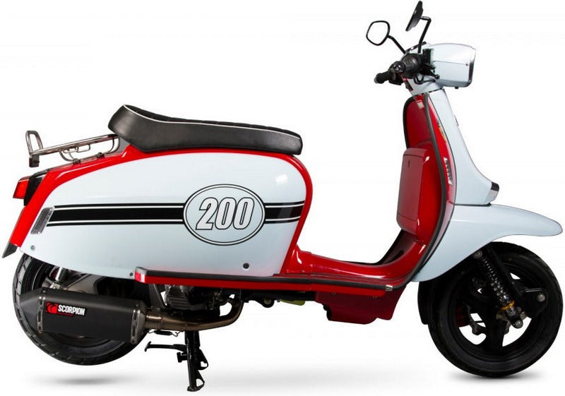 Scorpion / スコーピオンエキゾースト Serket フルシステム ブラックセラミックコーティングスリーブ Scomadi TL 200 2016 - 2017 | RSM51BCER