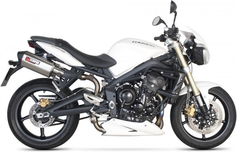 Scorpion / スコーピオンエキゾースト Serket スリップオン ステンレススリーブ eマーク Triumph Street Triple 675 07-12 2007 - 2 | RTR64SEO
