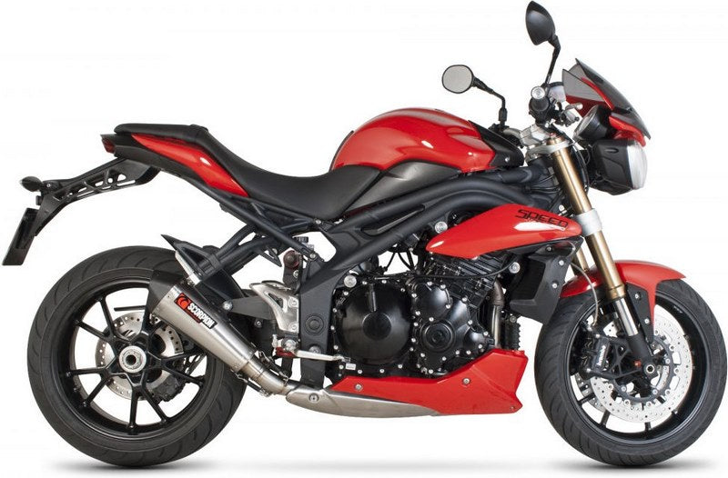 Scorpion / スコーピオンエキゾースト Serket （Taper）テーパースリップオン ステンレススリーブ Triumph Speed Triple 1050 11-15 2011 - 20 | RTR70SESEO