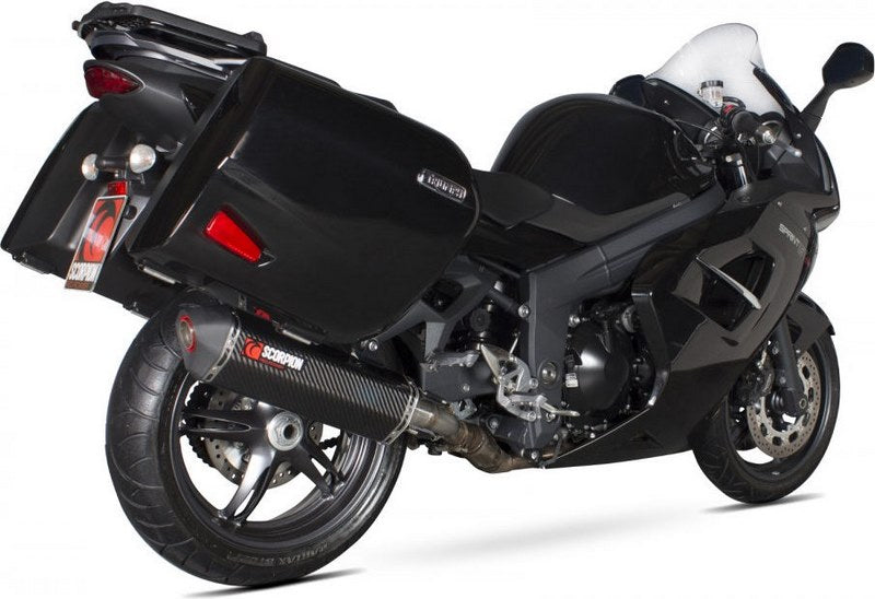 Scorpion / スコーピオンエキゾースト Serket スリップオン カーボンファイバースリーブ eマーク Triumph Sprint GT 1050 2011 -  | RTR74CEO