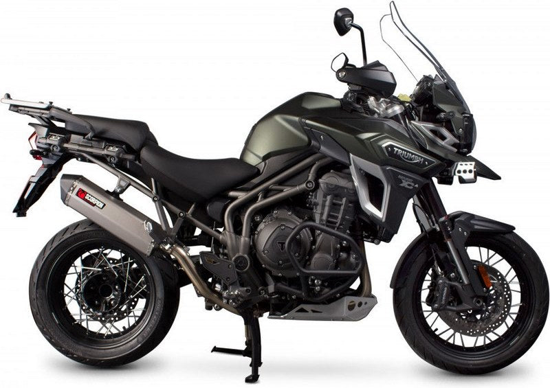 Scorpion / スコーピオンエキゾースト Serket スリップオン チタンスリーブ eマーク Triumph Tiger Explorer 1200 2016 - | RTR80TEO