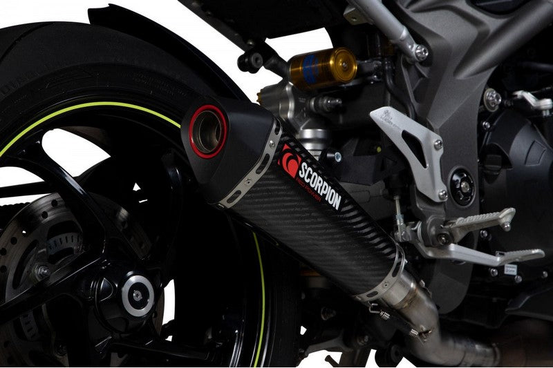 Scorpion / スコーピオンマフラー Serket Taper スリップオン カーボン スリーブ (非EU認証) | RTR88SECEO