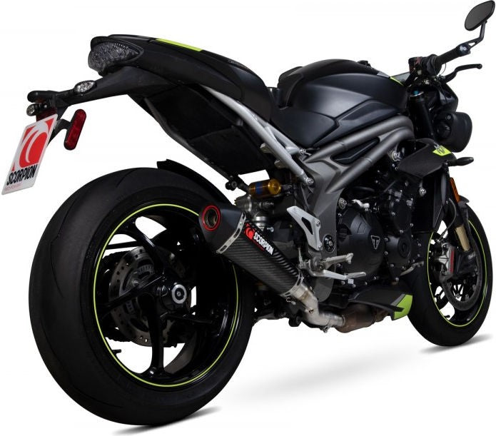 Scorpion / スコーピオンマフラー Serket Taper スリップオン カーボン スリーブ (非EU認証) | RTR88SECEO