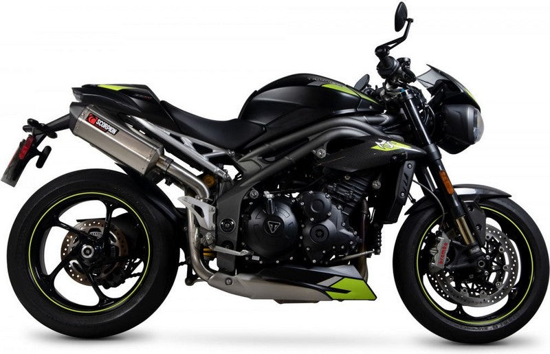 Scorpion / スコーピオンマフラー Serket Parallel スリップオン (ペア) ステンレス スリーブ ブラッシュ仕上げ (非EU認証) | RTR88SEO