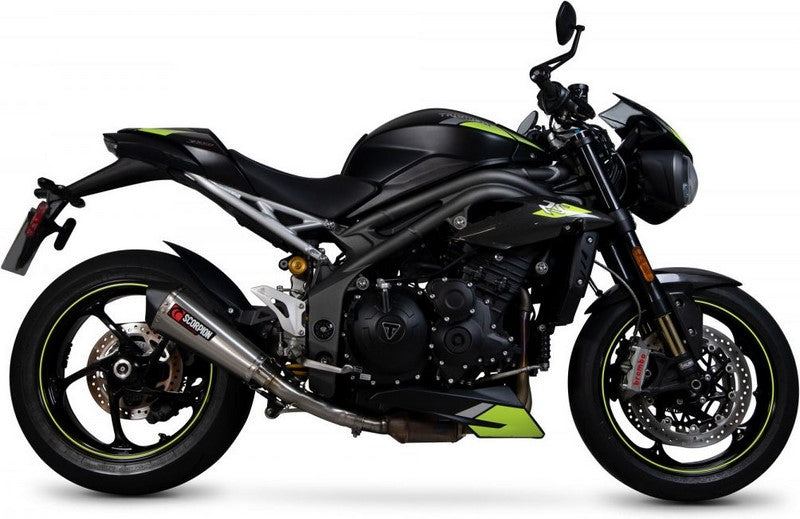 Scorpion / スコーピオンマフラー Serket Taper スリップオン ステンレス スリーブ ブラッシュ仕上げ (非EU認証) | RTR88SESEO