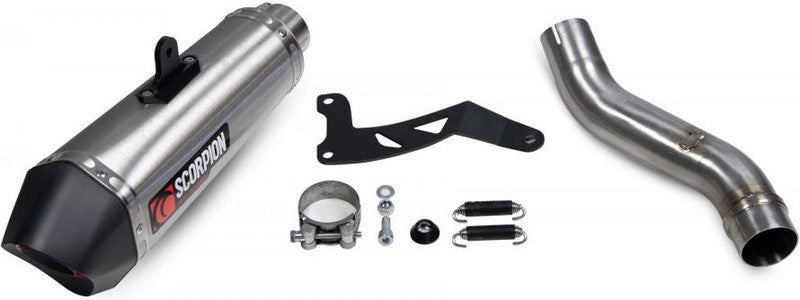 Scorpion / スコーピオンマフラー Serket Taper スリップオン ステンレス スリーブ ブラッシュ仕上げ (非EU認証) | RTR88SESEO