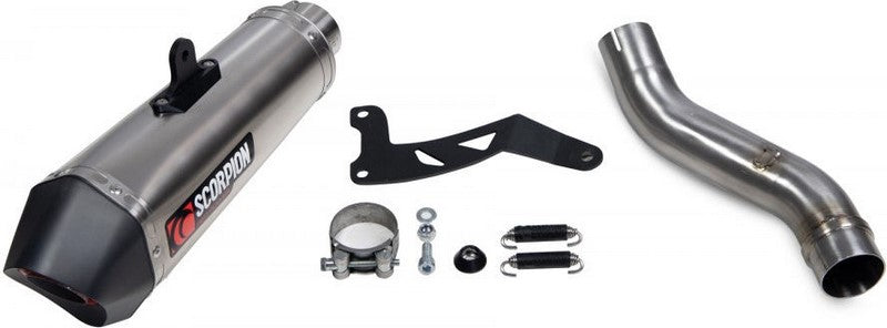 Scorpion / スコーピオンマフラー Serket Taper スリップオン チタン スリーブ (非EU認証) | RTR88SETEO