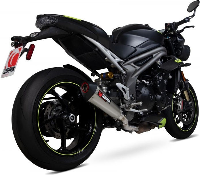 Scorpion / スコーピオンマフラー Serket Taper スリップオン チタン スリーブ (非EU認証) | RTR88SETEO