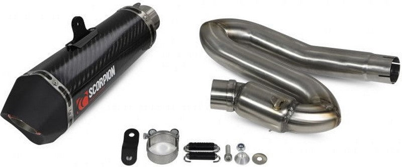 Scorpion / スコーピオンマフラー Serket Taper Slip-on Carbon Fibre Sleeve | RTR89CEO